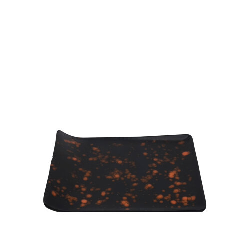 Tulu Porselen Kıvrık Kayık 21,5X18cm - Oxi 44 Turuncu KV18KYOX44 - TULU PORSELEN