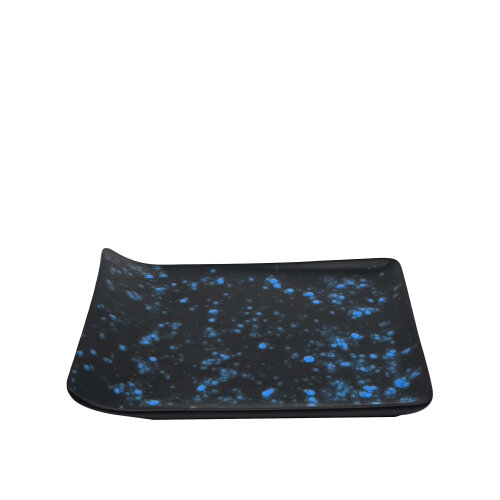 Zest Porcelain Kıvrık Kayık 21,5X18Cm -Oxy Blue - ZEST PORCELAIN