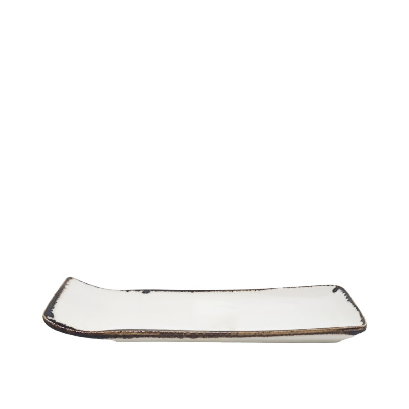 Zest Porcelain Kıvrık Kayık 21,5X9cm - Chocolate KV09KYCT47 - 1