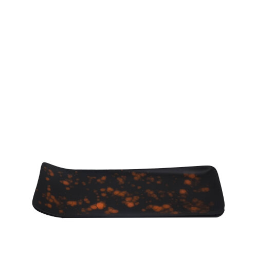 Tulu Porselen Kıvrık Kayık 21,5X9cm - Oxi 44 Turuncu KV09KYOX44 - TULU PORSELEN