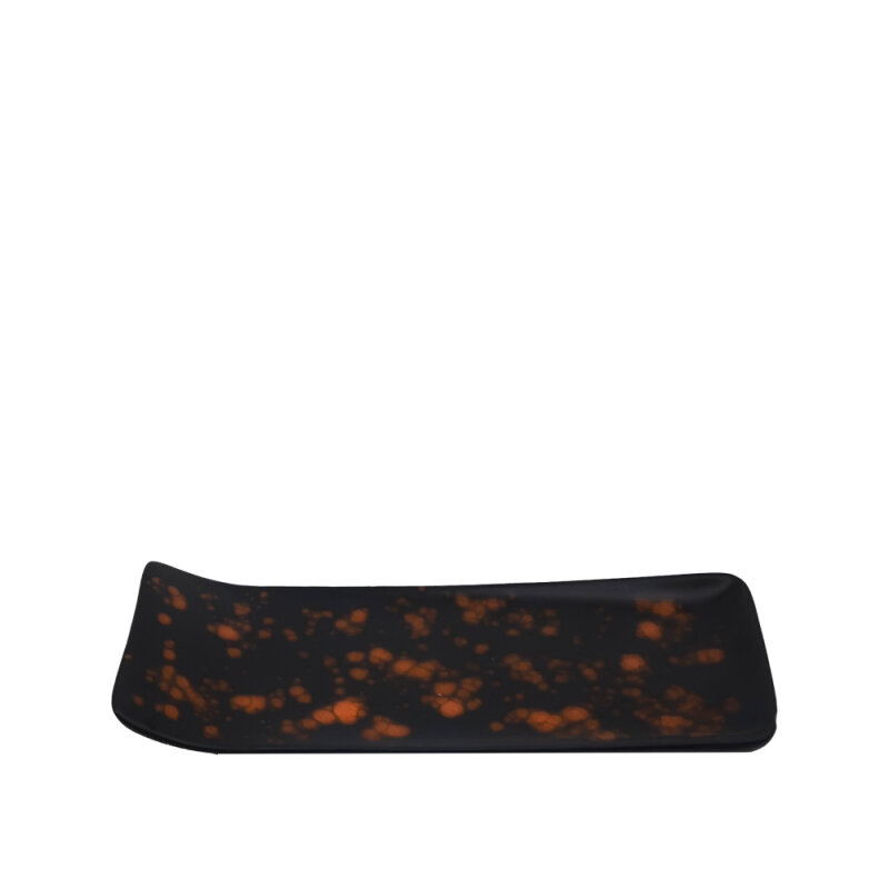 Zest Porcelain Kıvrık Kayık 21,5X9Cm -Oxy Orange - 1