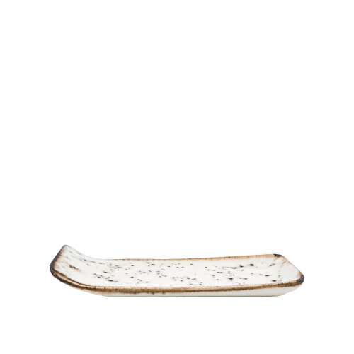 Zest Porcelain Kıvrık Kayık 21,5X9Cm -Paris Krem - ZEST PORCELAIN