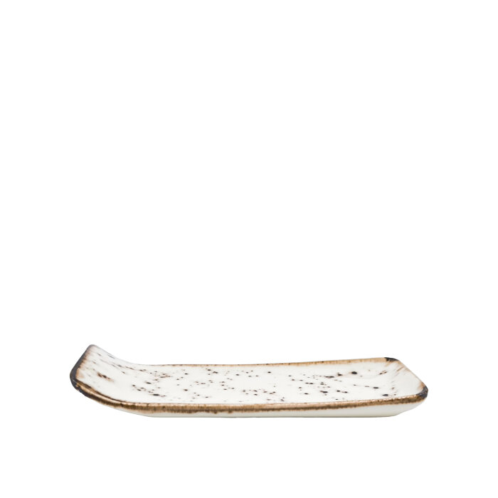 Zest Porcelain Kıvrık Kayık 21,5X9Cm -Paris Krem - 1