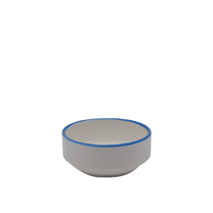 Tulu Porselen Klasik Joker Kase 8cm File 93 Mavi KL08JKF93 - 1