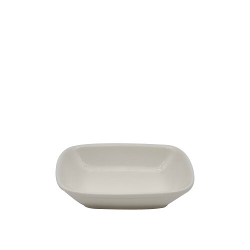 Tulu Porselen Klasik Kare Kayık 12cm Krem KL12KR00 - TULU PORSELEN