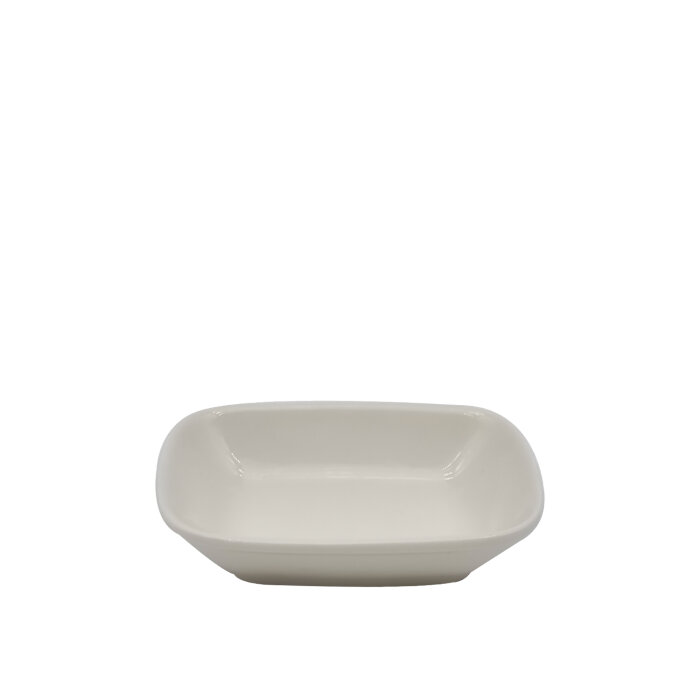 Tulu Porselen Klasik Kare Kayık 12cm Krem KL12KR00 - 1