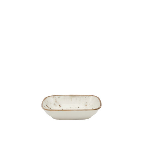 Zest Porcelain Klasik Kare Kayık 14 Cm -Paris Krem - ZEST PORCELAIN