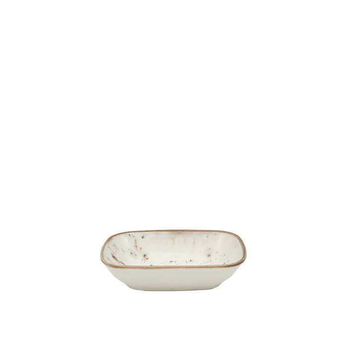 Zest Porcelain Klasik Kare Kayık 14 Cm -Paris Krem - 1