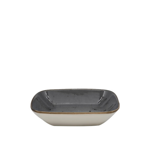 Zest Porcelain Klasik Kare Kayık 17Cm-Paris Gri - ZEST PORCELAIN