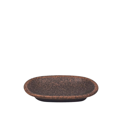 Tulu Porselen Klasik Kayık 12Cm X 8Cm - Fh27 Kırmızı - TULU PORSELEN