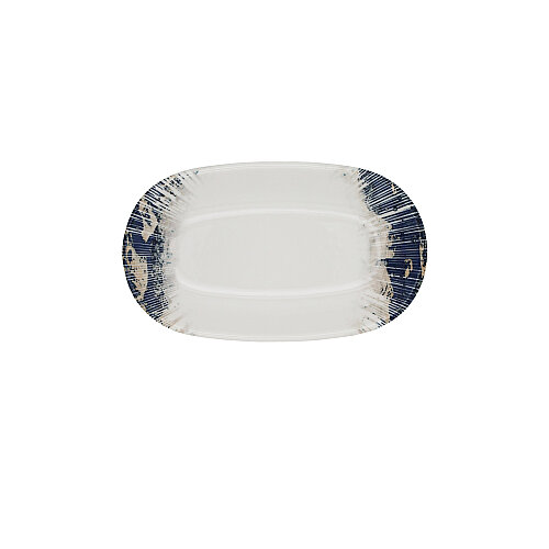 Zest Porcelain Klasik Kayık 15Cm X 9Cm-Aral - ZEST PORCELAIN