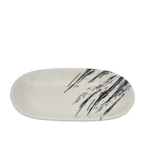 Zest Porcelain Klasik Kayık 24Cm X 14Cm -Seine - ZEST PORCELAIN