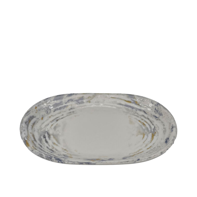 Zest Porcelain Klasik Kayık 26Cm X 14,5Cm-Lena - 1