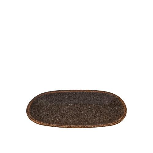 Zest Porcelain Klasik Kayık 26Cm X 14,5Cm -Element Red - ZEST PORCELAIN