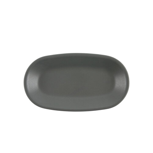 Zest Porcelain Klasik Kayık 26Cm X 14,5Cm -Velour Gri - ZEST PORCELAIN