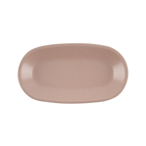 Zest Porcelain Klasik Kayık 26Cm X 14,5Cm -Velour Pudra - ZEST PORCELAIN