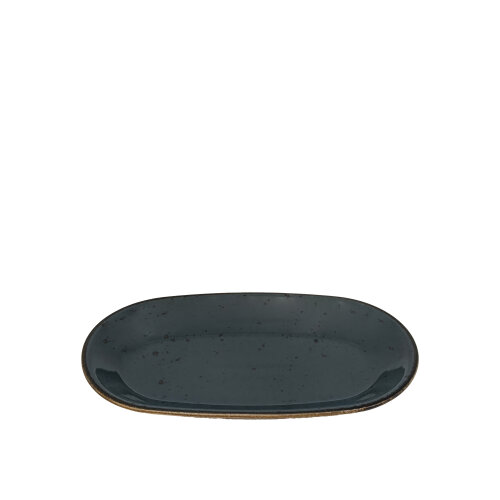 Zest Porcelain Klasik Kayık 29Cm X 17Cm -Paris K.Mavi - ZEST PORCELAIN