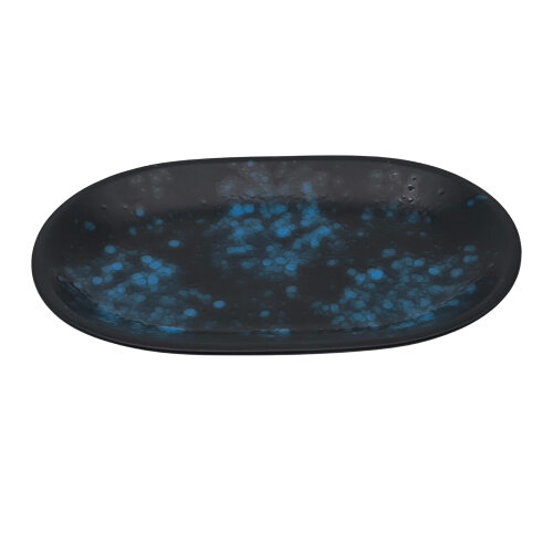 Zest Porcelain Klasik Kayık 32Cm X 20Cm -Oxy Blue - ZEST PORCELAIN