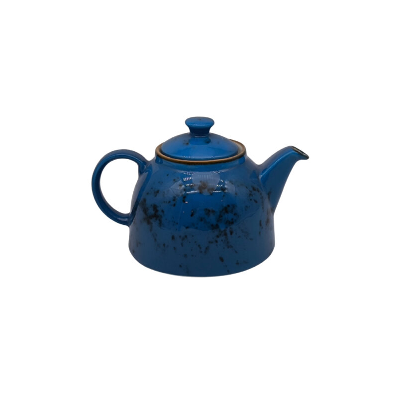 Zest Porcelain Klasik Küçük Demlik -Paris Mavi - 1