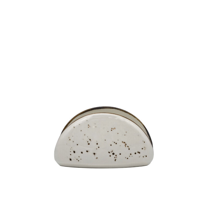 Zest Porcelain Klasik Peçetelik -Paris Krem - 1