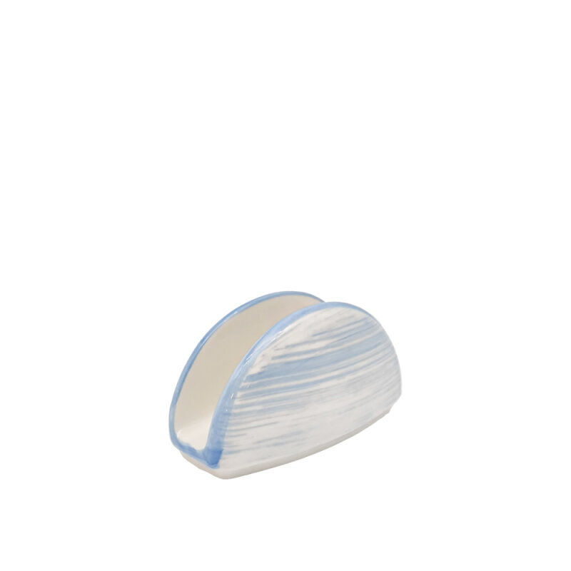 Zest Porcelain Klasik Peçetelik -Tokyo Mavi - 2