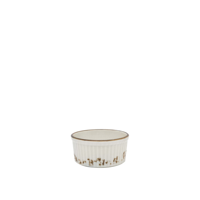 Zest Porcelain Suffle Kase 9 Cm -Paris Krem - 1
