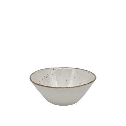 Zest Porcelain Konik Kase 16 Cm-Paris Krem - ZEST PORCELAIN