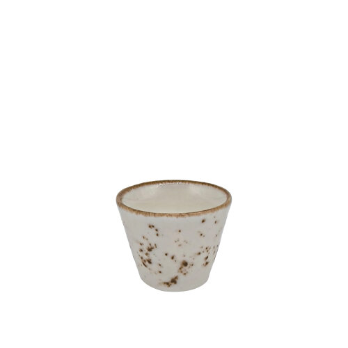 Zest Porcelain Konik Kase 6 Cm-Paris Krem - ZEST PORCELAIN