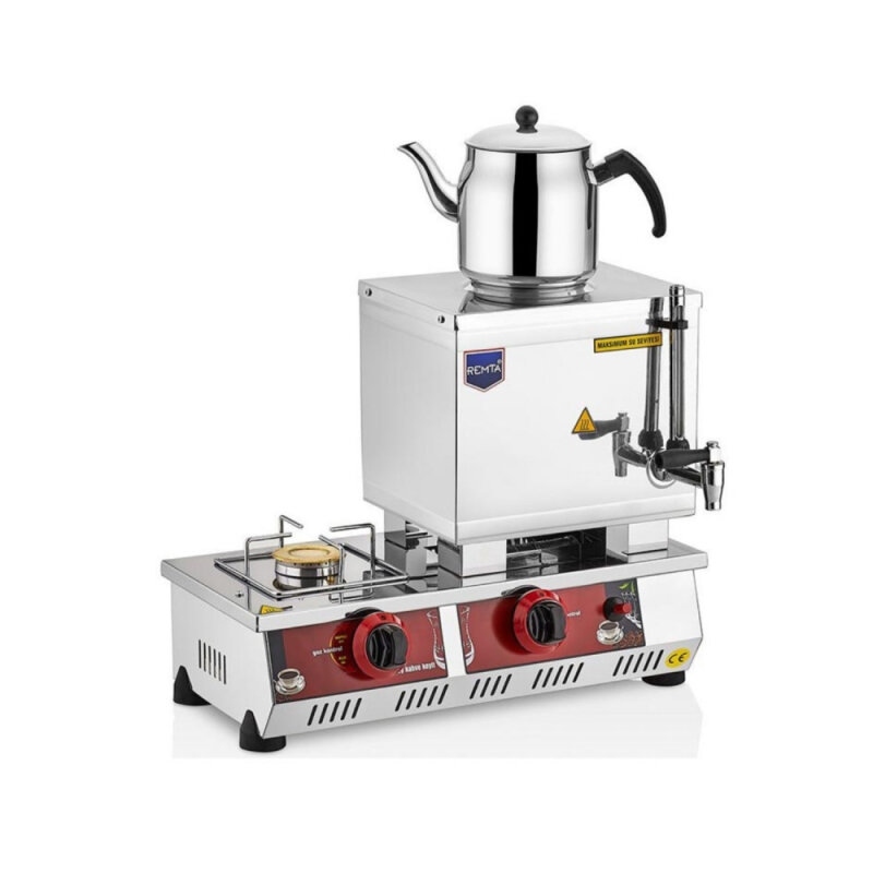 KRİSTAL 15 MD KAHVECİ TAKIMI LPG 13 LTR 2 DEMLİKLİ - 1