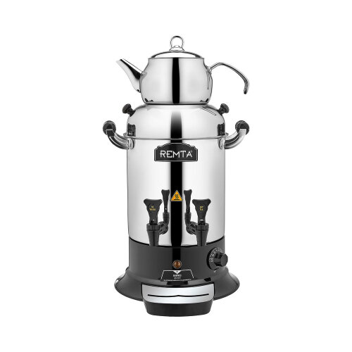 Kristal Maxi Çift Demlikli Çay Makinası 16 Lt - REMTA