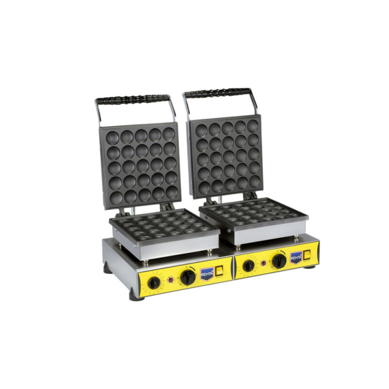 Kristal Waffle Pişirici Çiftli Kp.Lı Yuv.Bubble - 1