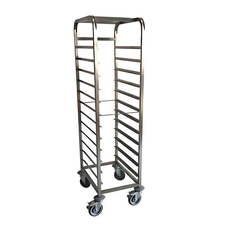 KROM TEPSİ TAŞIMA ARABASI 1/1 12 KATLI (32,5X53) - 1