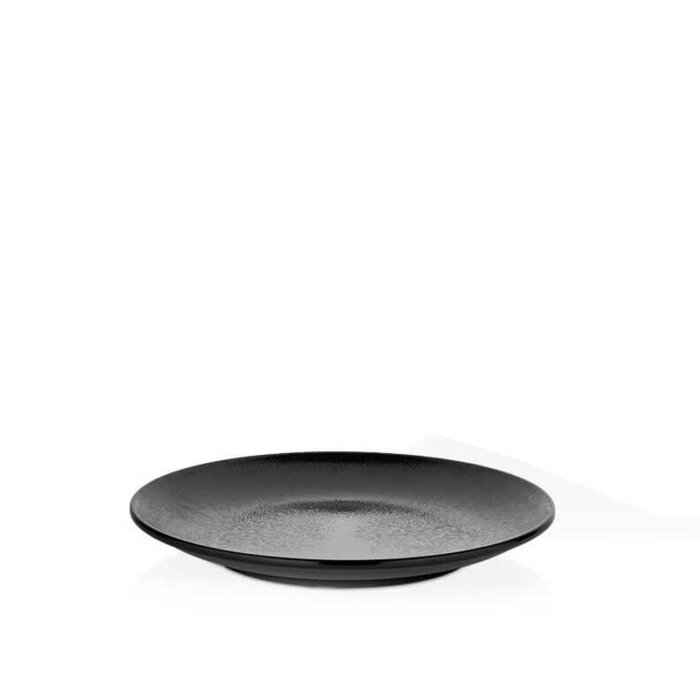 Külsan Gastro Boutique 45 cm Yuvarlak Servis Tabak Siyah 10945.BL - 1