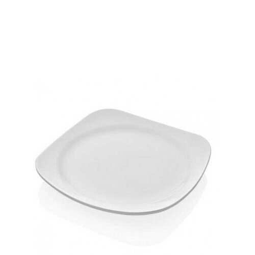 Külsan Thermoset Bergama 21 cm Kare Düz Tabak 4121.PW - 2