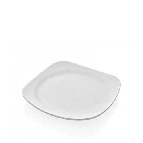 Külsan Thermoset Bergama 28 cm Kare Düz Tabak 4128.PW - KÜLSAN