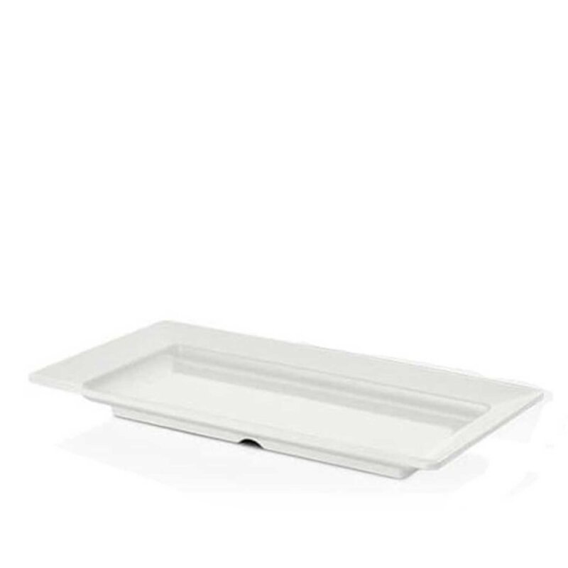 Külsan Gastro Boutique Dikdörtgen Servis Küvet Beyaz 40X26 cm 21140.CW - 1
