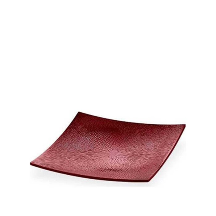 Külsan Gastro Boutique 31 cm Kare Servis Tabağı Kırmızı 10731.R - 1