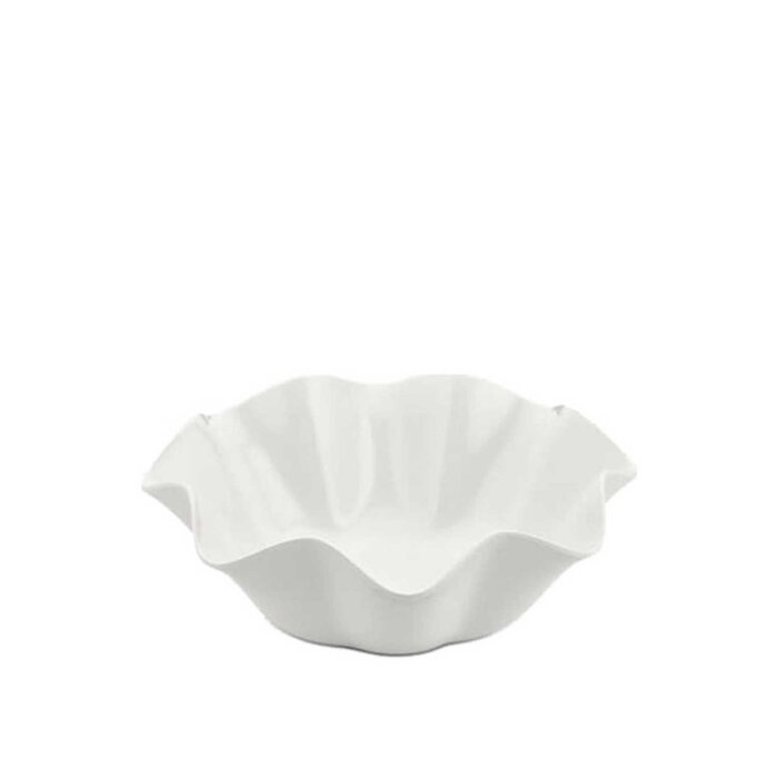 Külsan Gastro Boutique Rosa Dalgalı Kase 20 cm Beyaz 10220.CW - 1