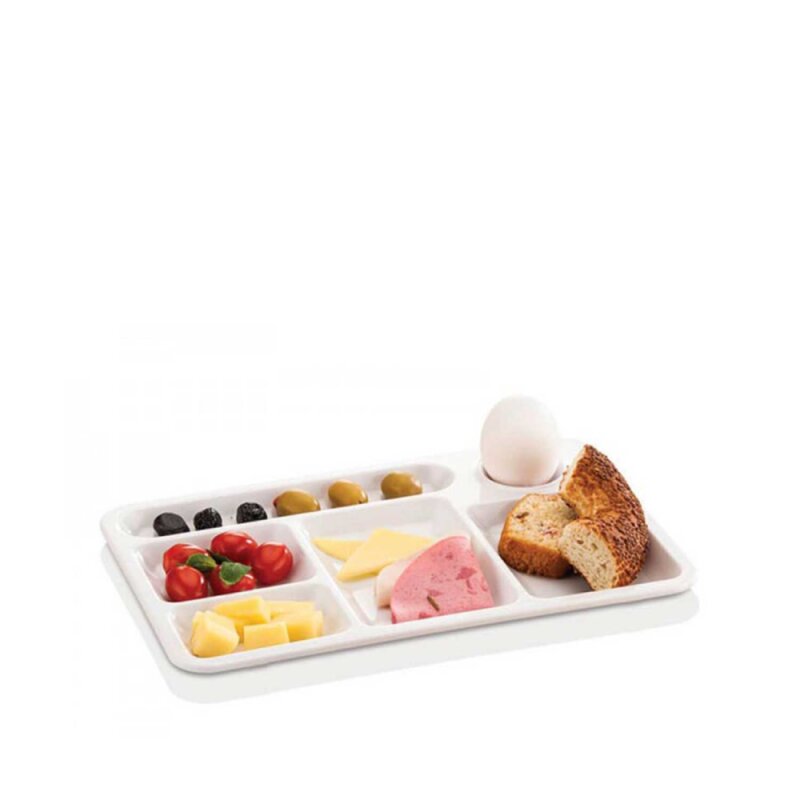 Külsan Thermoset 5 Bölmeli Kahvaltılık 28X18,5 103.PW - 1