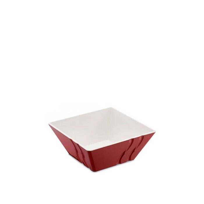 Külsan Gastro Boutique Luxor 24X24 cm Kase Kırmızı+Beyaz 23024.CWR - 1