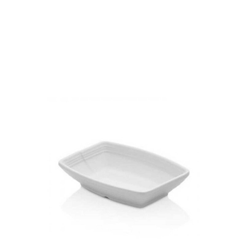 Külsan Thermoset Nora Kare Kayık Tabak 12X8,5cm 5412.PW - 1
