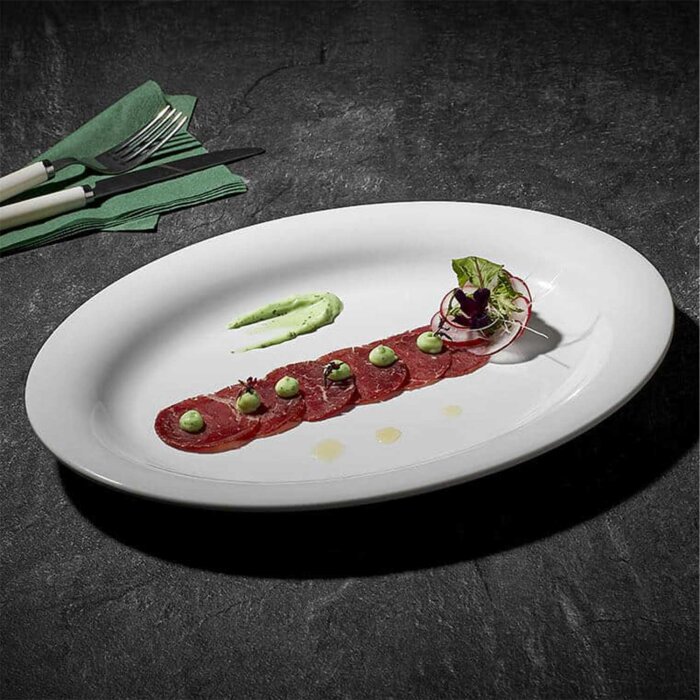 Külsan Thermoset Nora Oval Tabak 20X11 cm 5420.PW - 2