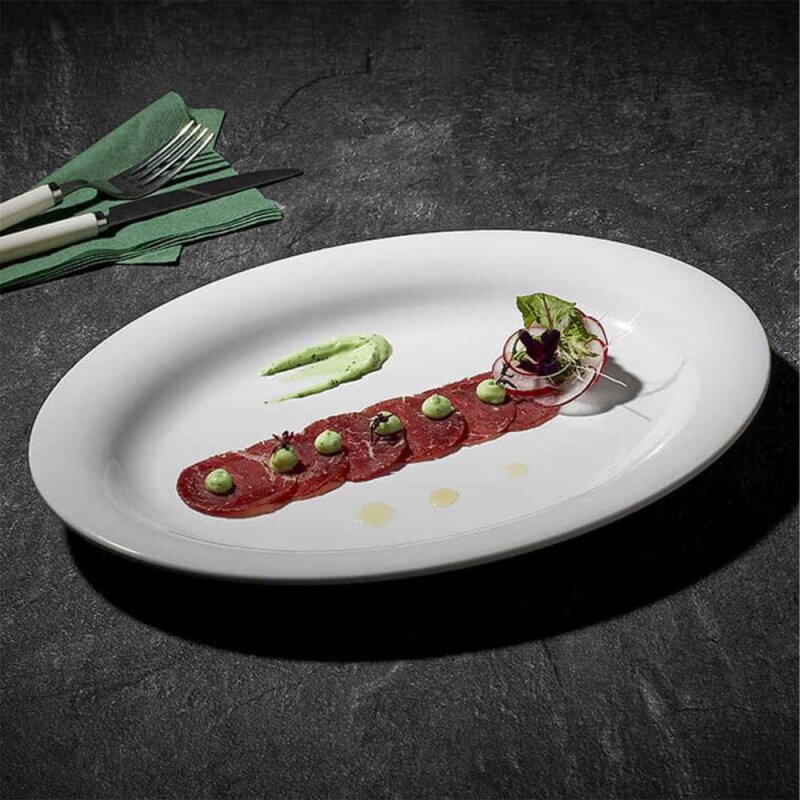 Külsan Thermoset Nora Oval Tabak 20X11 cm 5420.PW - 2