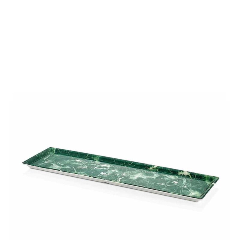 Külsan Gastro Boutique Zümrüt Desen 58X16 cm Dikdörtgen Sunum 105816.GW - 1