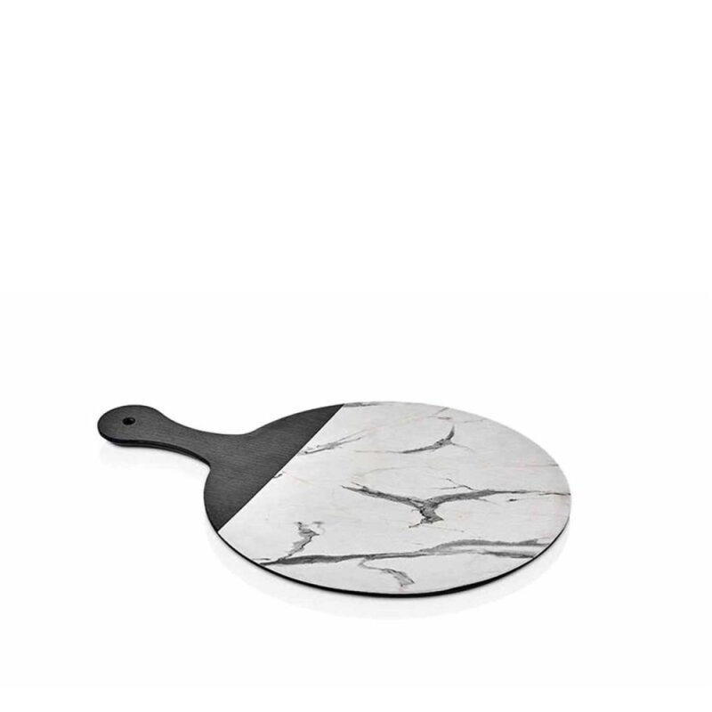 Külsan Gastro Boutique Marble Black Tek Saplı Sunum Q 30 cm 35130.MB - 1