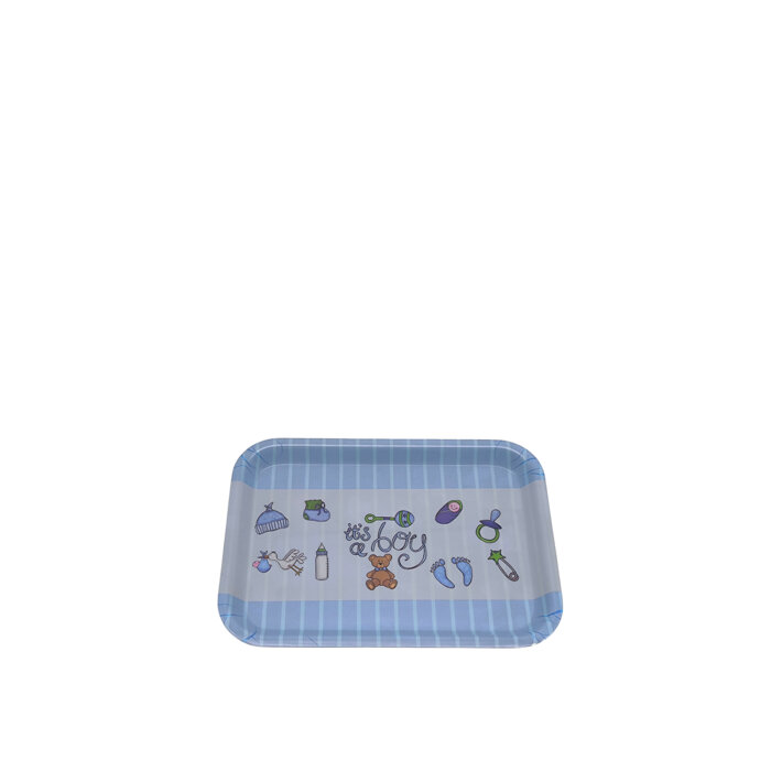 Külsan Thermoset 31x23 cm Tepsi Baby Mavi 360SBM.PW - 1