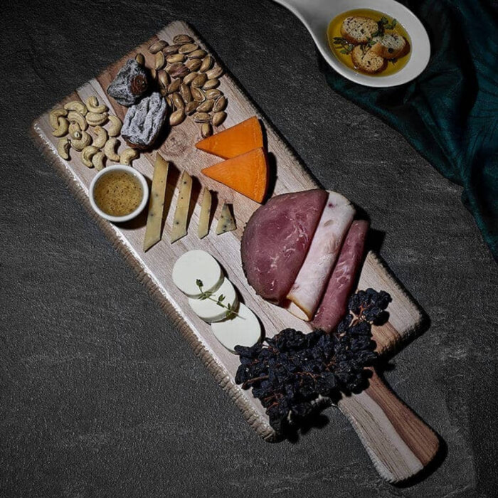 Külsan Gastro Boutique Kütük Efect Kulplu Sunum 50X19,5cm 35040.WA - 2