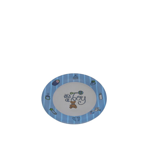 Külsan Thermoset 19 cm Düz Tabak Baby Mavi 21119BM.PW - KÜLSAN