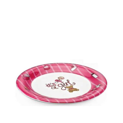 Külsan Thermoset 21 cm Düz Tabak Baby Pembe 2121BP.PW - KÜLSAN