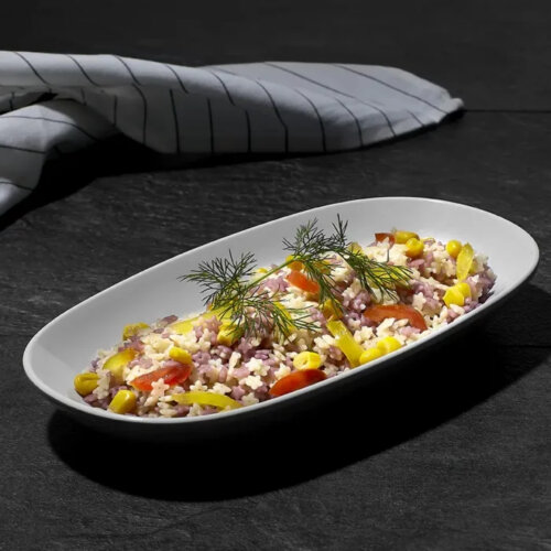 KÜLSAN THERMOSET DİAMOND OVAL TABAK 25X14 CM - 2